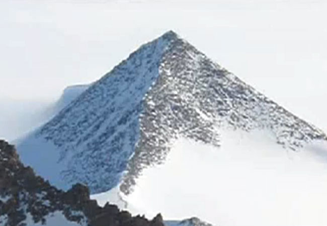 Pyramid Mountains in Antarctica