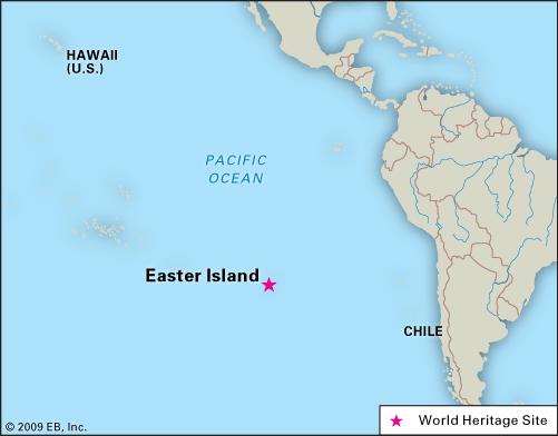 Easter Island Map