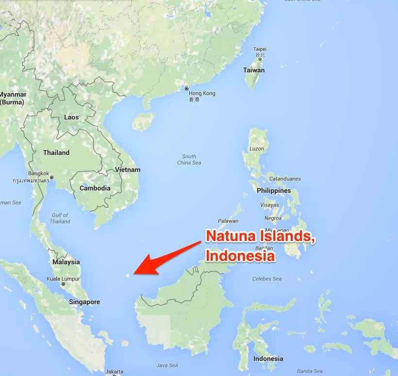 Natuna Map