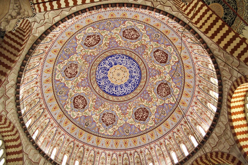 sacred_geometry_selimiye_mosque_dome