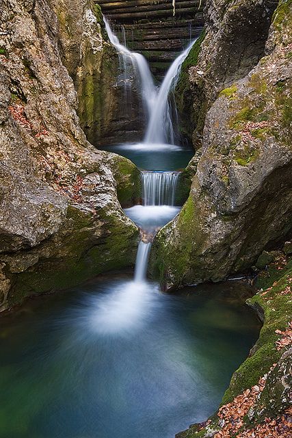 Slovenia Waterfall 7