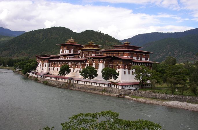 Brahmaputra in Bhutan