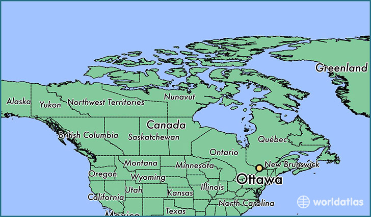 Ottawa, Ontario Map