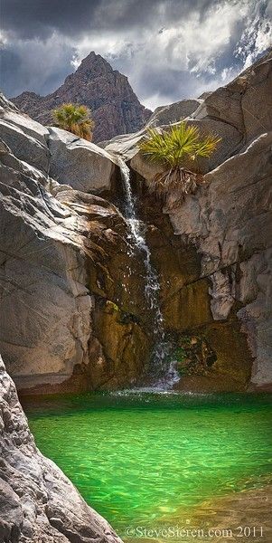 Santa Rosalia, Baja - Emerald Pool and Waterfall
