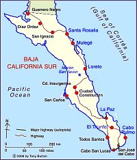 Santa Rosalia Map