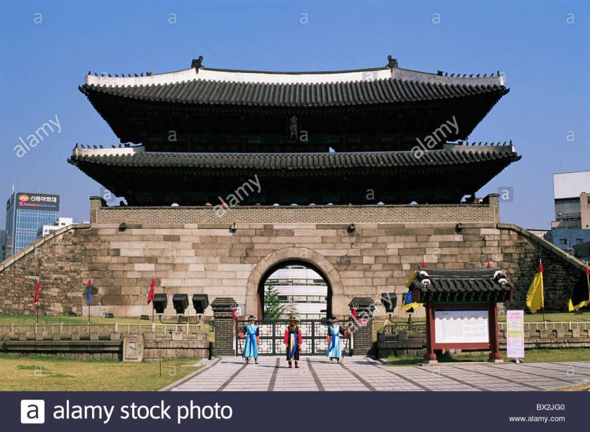 Seoul, South Korea - Sungnyemun Namdaemun South Gate