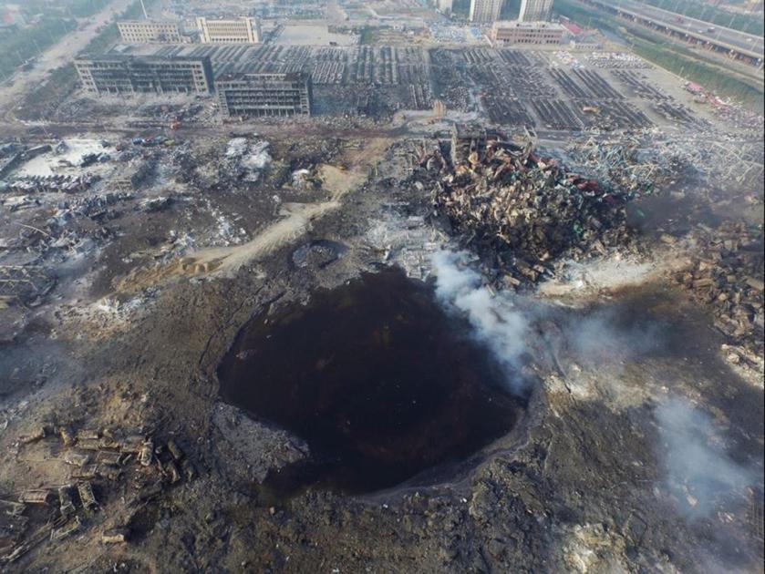 Tianjin Explosion - Crater.jpg