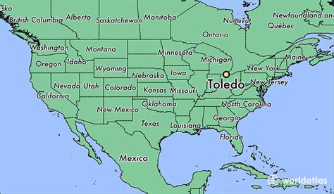 Toledo, Ohio Map