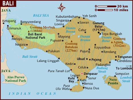 Bali Map