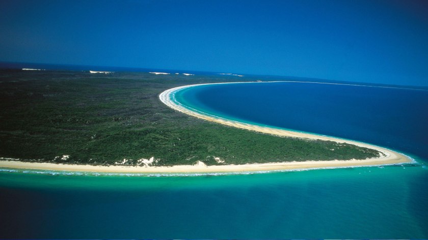 Fraser Island shoreline