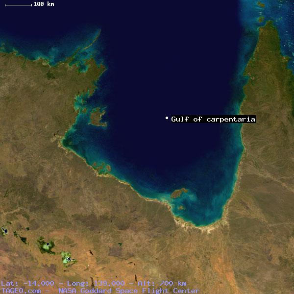 Gulf of Carpenteria Aerial