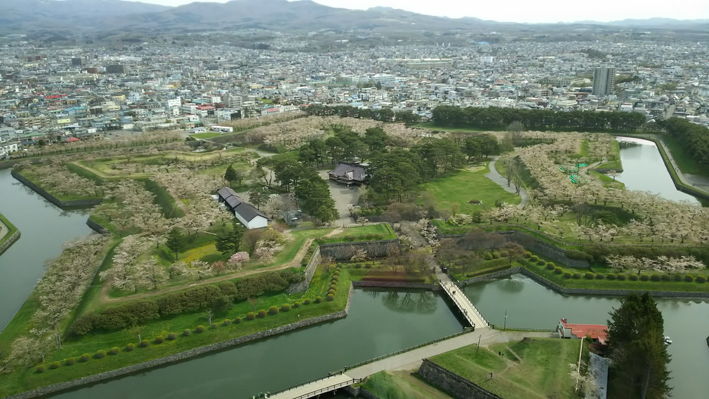 Hakodate, Hokkaido, Japan Star Fort