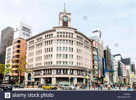 Hamilton, Bermuda - Ginza Tokyo Clock Tower Wako department store