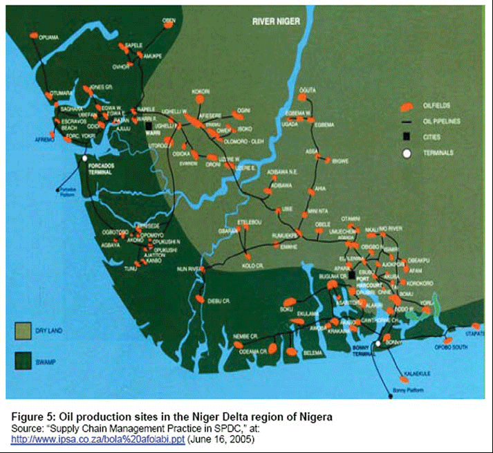 Niger Delta Map