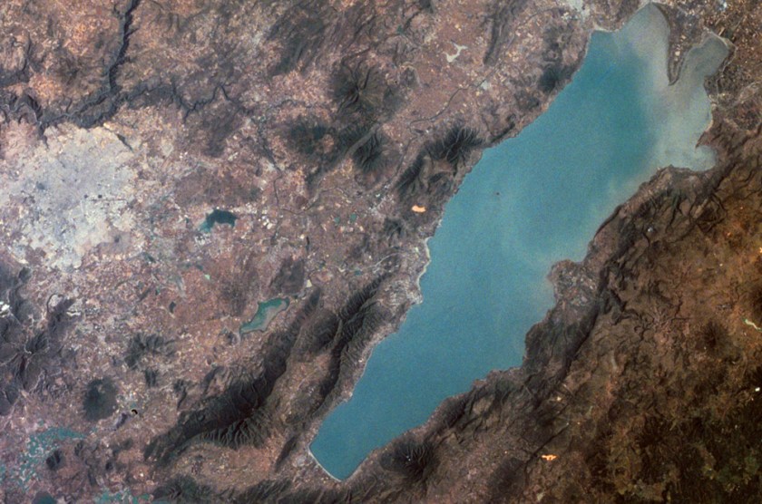 Colima - Lake Chapala - Aerial
