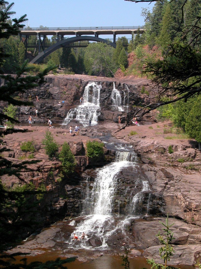 Maui - Gooseberry Falls Minnesota comparison to Oheo Gulch