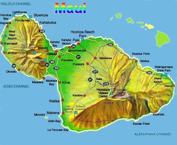 Maui Map