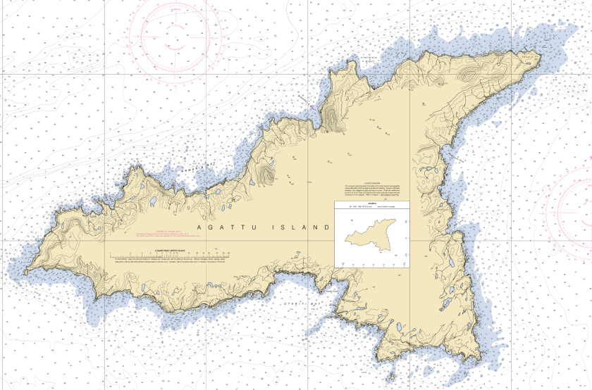 Near Islands - Agattu Map