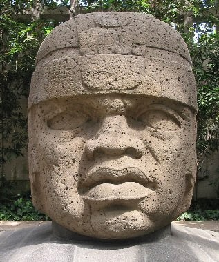 Olmec head