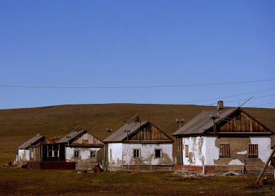 Wrangel Island - Abandoned residences Ushakovskoye