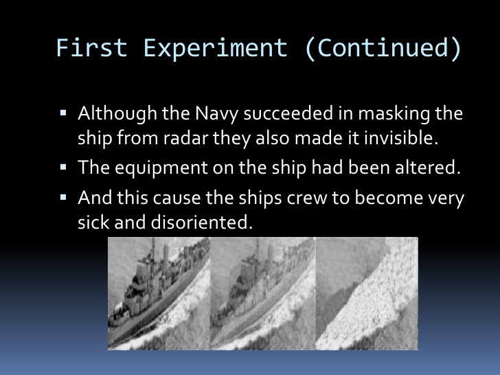 Philadephia Experiment 1