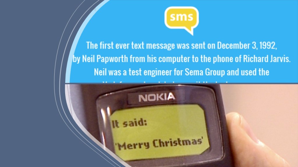 This image has an empty alt attribute; its file name is first-text-message.jpg